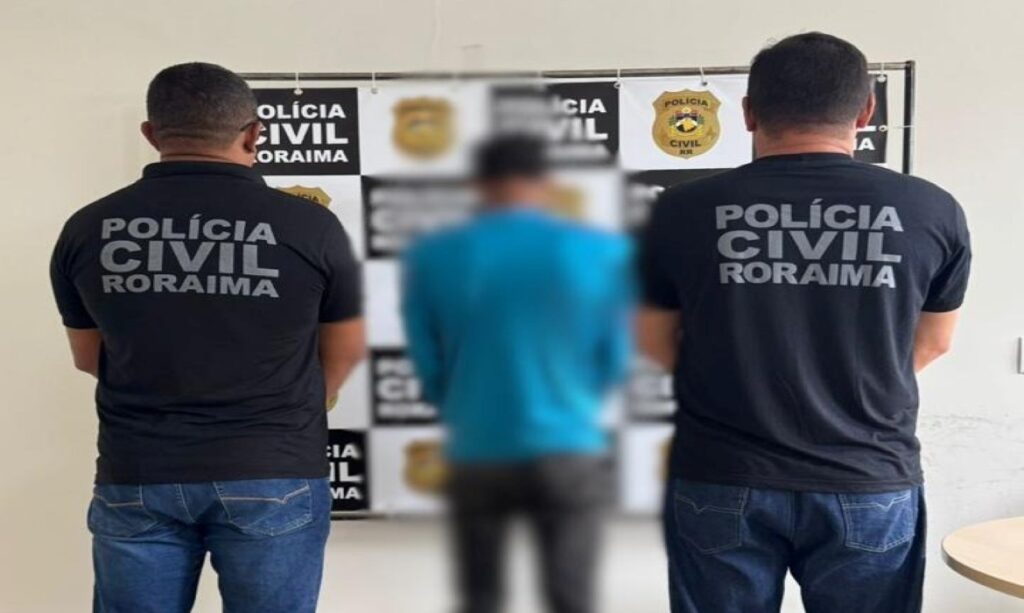 Suspeito de cárcere privado, tortura e extorsão é preso após adolescente fugir e denunciar caso à polícia em Pacaraima