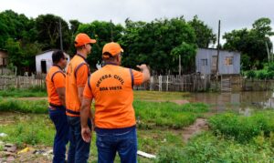 Boa Vista tem 75 milímetros de chuva em 24h e Inmet emite alerta laranja