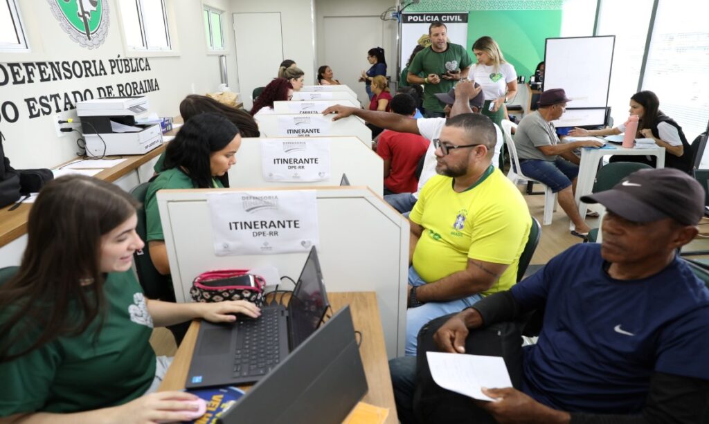 Programação da DPE-RR oferece emissão de identidade e atendimentos sociais no Pintolândia