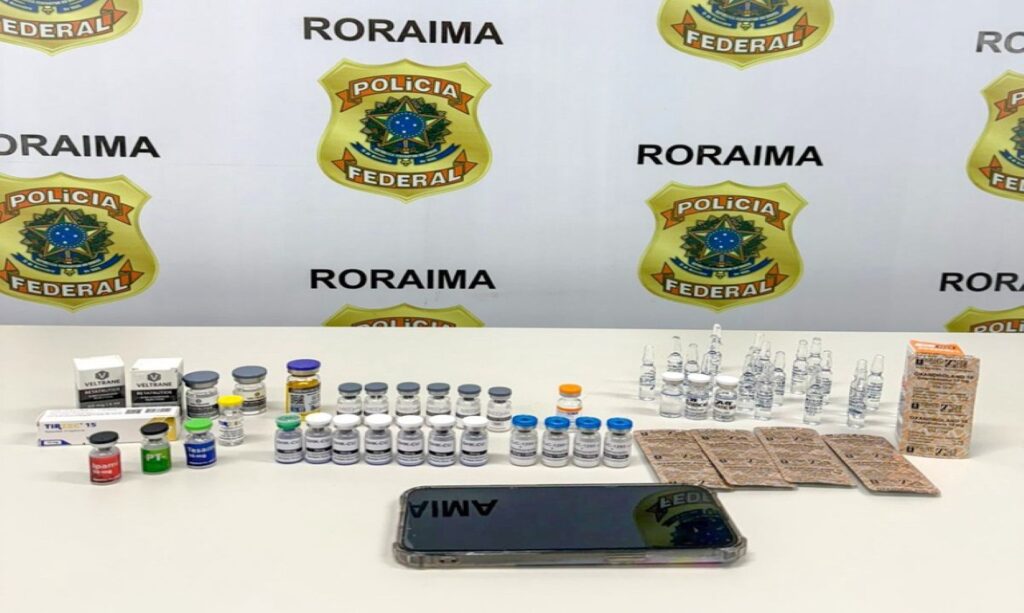 Fiscalização da PF termina com prisão de grávida por transporte irregular de medicamentos na rodoviária de Boa Vista