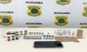 Fiscalização da PF termina com prisão de grávida por transporte irregular de medicamentos na rodoviária de Boa Vista