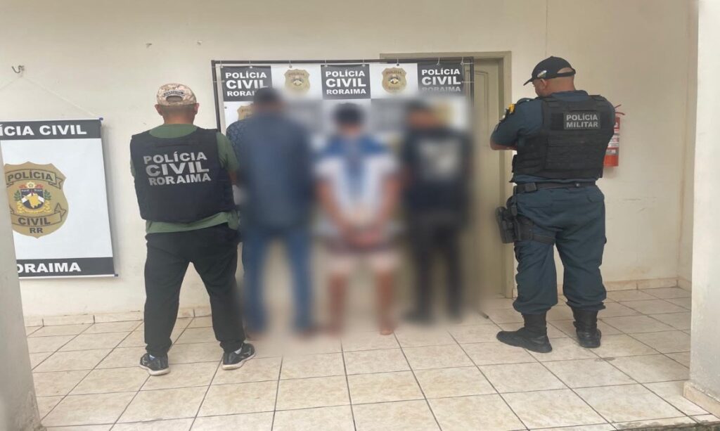 Polícia prende três suspeitos de matar idoso a facadas durante roubo de carro no sul de Roraima