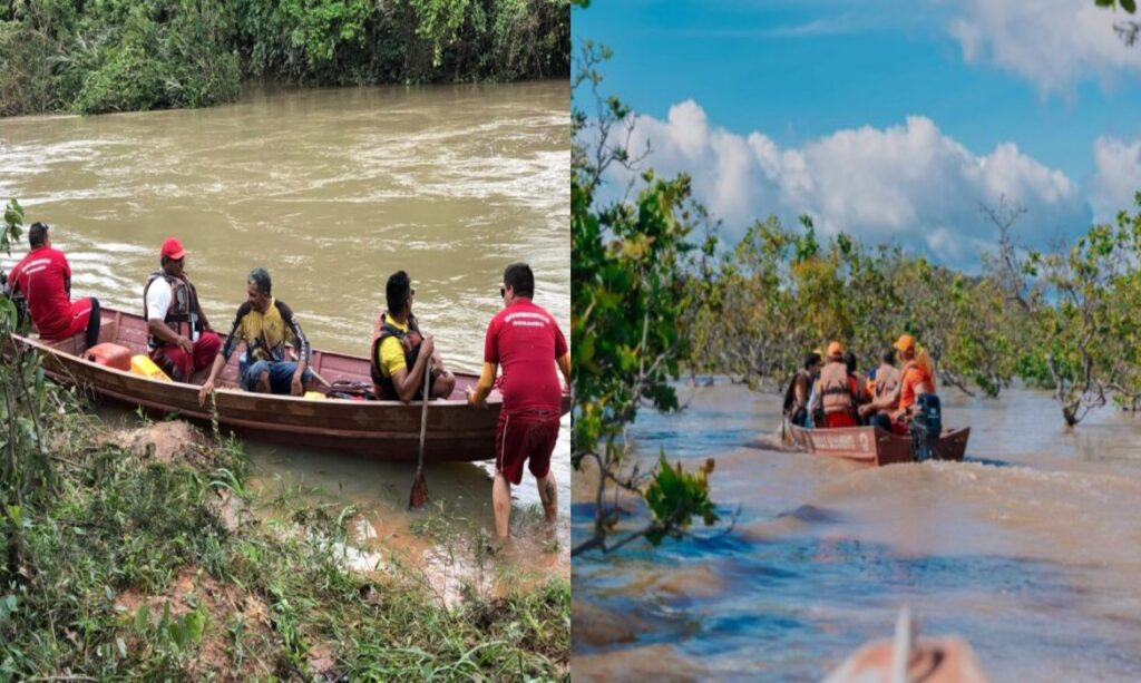 Decretos de emergência são adotados em cinco municípios afetados pelas chuvas em Roraima