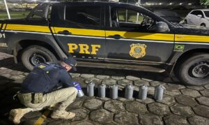 PRF apreende 253 kg de mercúrio na BR-401; acumulado do ano em Roraima passa de uma tonelada