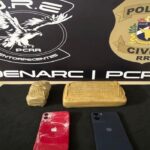 Suspeito foge da polícia, bate carro e é preso por tráfico no bairro Sílvio Leite