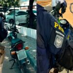 PRF encontra motocicleta com registro de furto e prende dois procurados pela Justiça em Roraima